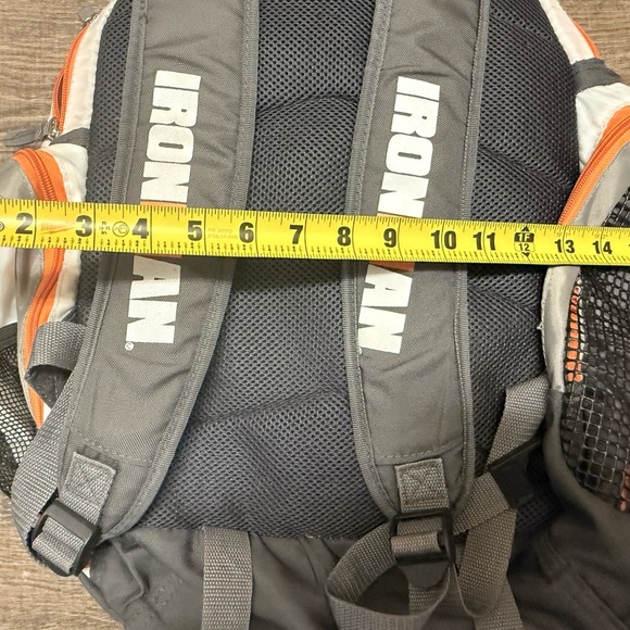 Ironman 35 year anniversary GUC Gray and Orange Technical Backpack - Picture 10 of 16